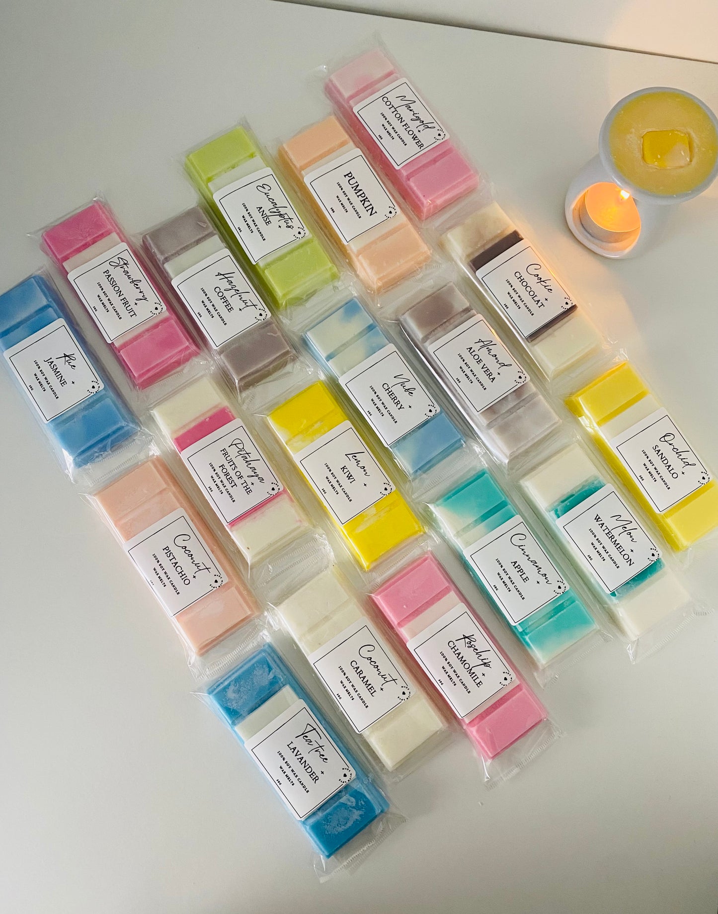 Wax Melts em Barra