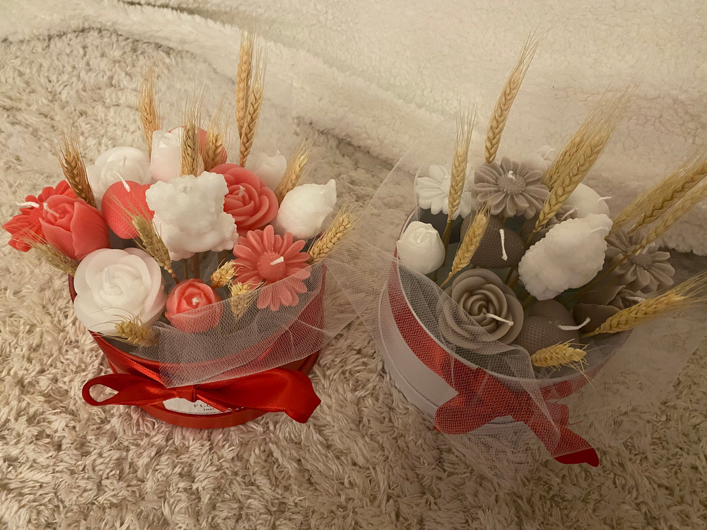 Buquê Flores em Vela
