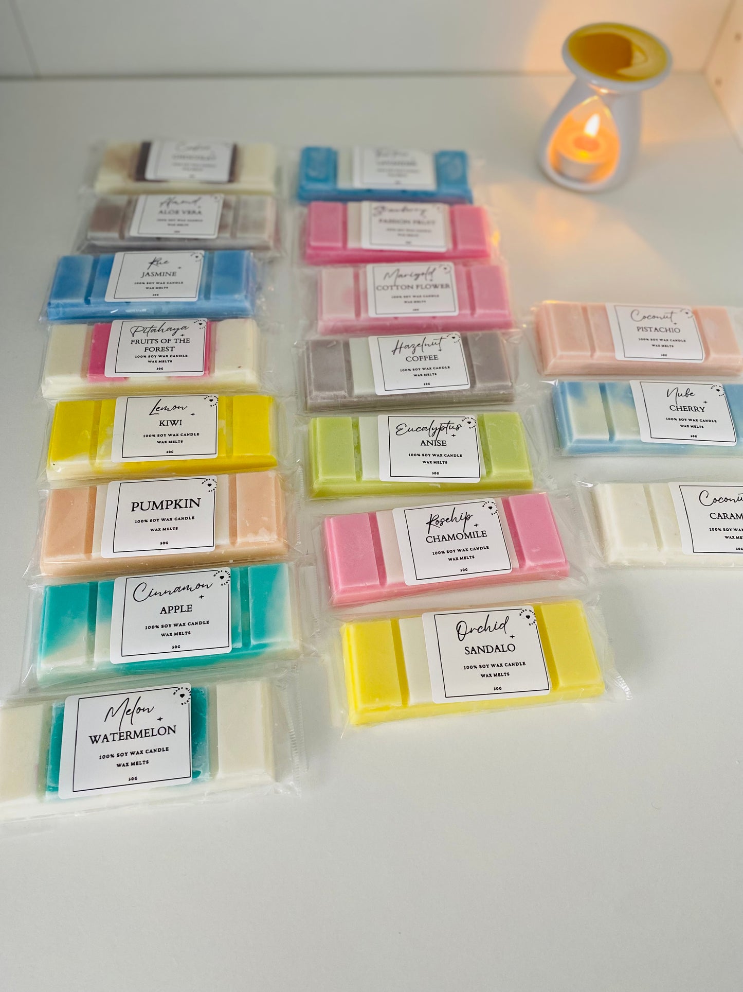Wax Melts em Barra