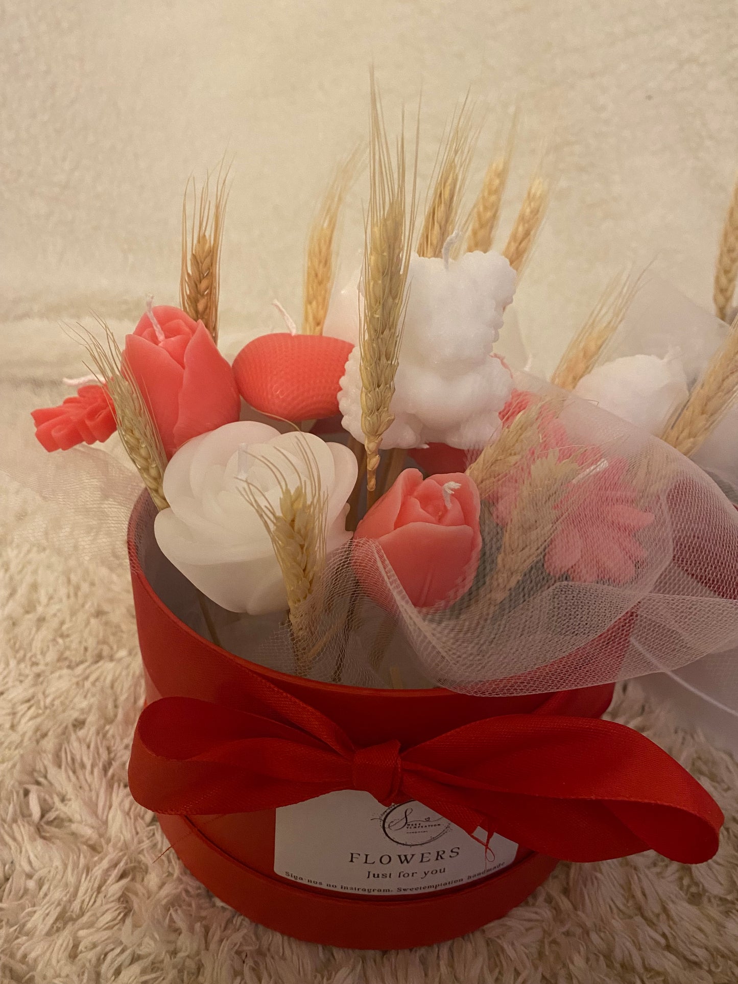 Buquê Flores em Vela