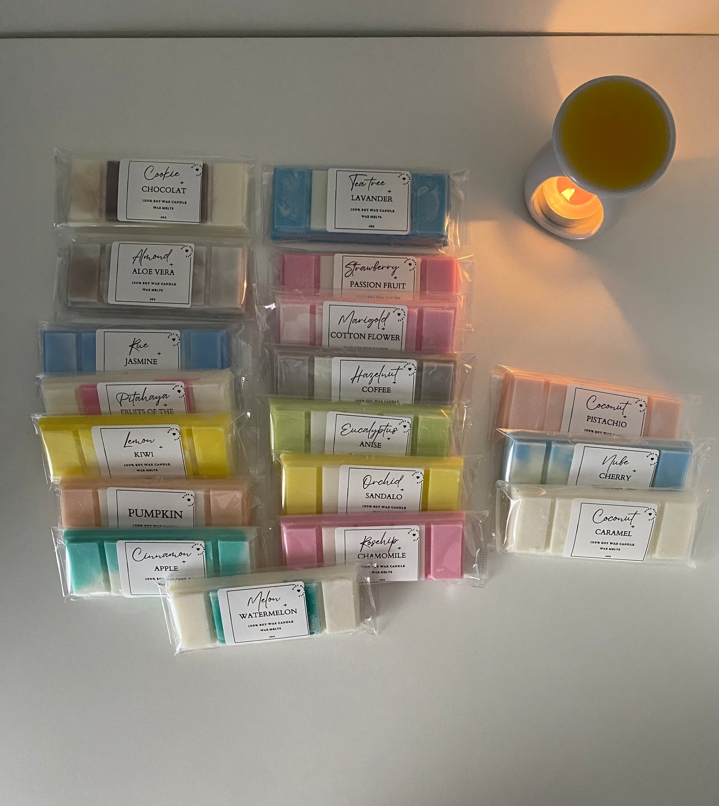 Wax Melts em Barra